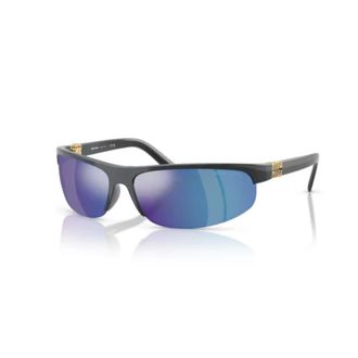 Miu Miu Sunglasses, unisex, Blue, Size: ONE SIZE Stylish A02S Fashion Accessory