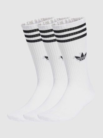 adidas Originals 3S High Cr S 3P Socks blanco