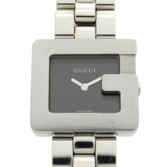 Gucci Pre-owned 3600L Polshorloge - Dames - Vintage Horloges - Zwart - ONE Size - Vintage