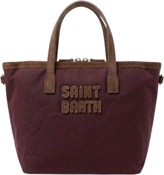 MC2 Saint Barth City Bag Mid Wax - - Bags - Donna - Marrone - ONE SIZE