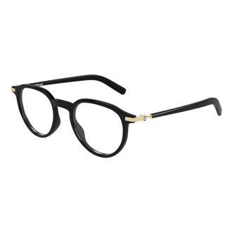 Montblanc Glasses, male, Black, Size: 49 MM Mb0495O Optical Frame