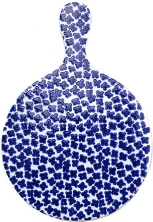 Vietri Santorini Flowers Ceramic Cheese Board in Blue at Nordstrom