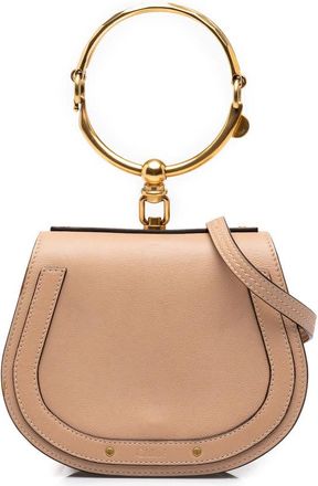 Chlo&eacute; Pre-owned Chloe Small Leather Nile Bracelet Satchel Ladies 5FC91OT1008KM24L