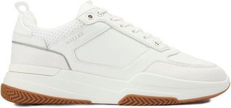 Mallet Footwear Mens Radnor Trainers - White Leather - Size UK 11.5