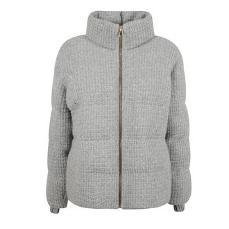 Fabiana Filippi Dames, Jassen, Grijs, Maat: S Zijde