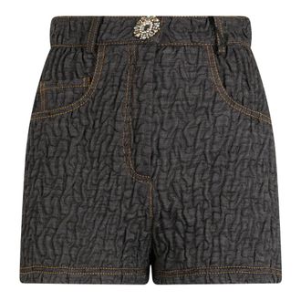 Moschino Donna, Pantaloncini, Nero, S, new