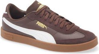 Puma Club II Era Sneaker in Chocolate Brown-Puma White at Nordstrom Rack, Size 10.5