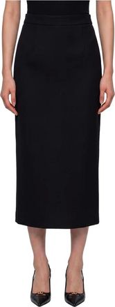 Dolce & Gabbana Gonna a tubino in lana stretch - - Skirts - Donna - Nero - M