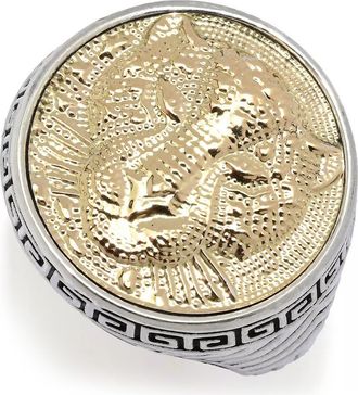 Samuel B. Leopard Ring in Silver And Gold at Nordstrom Rack, Size 7