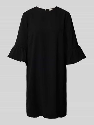 0039 Italy 0039 Italy Knielanges Kleid mit Rundhalsausschnitt Modell MAXLIN in Black, Gr&ouml;&szlig;e XS