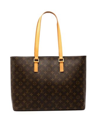 Louis Vuitton 2000 Monogram Luco tote bag - Brown