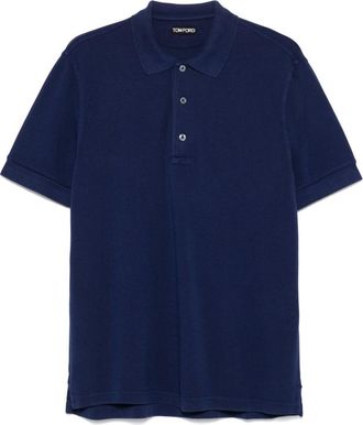 Tom Ford Mens T-Shirts And Polos Blue