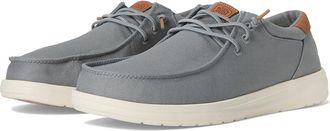 Hey Dude Paul Canvas Mens Lace-up Boots Monument Grey : 13 M, Canvas/Leather