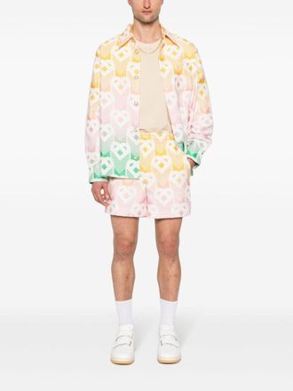 Casablanca Mannen Gradient Monogram Handdoek Trainingsbroek S