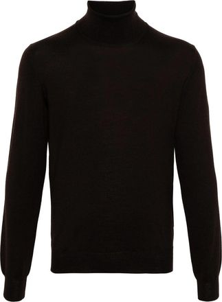 La Fileria Roll-neck Virgin Wool Jumper
