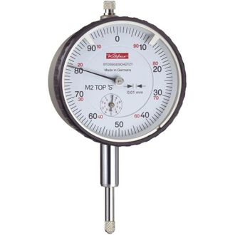K&auml;fer Reloj Comparador M2 Top S De 10 Mm De Di&aacute;metro 0,01 Mm Con Protecci&oacute;n Contra Golpes Beetle
