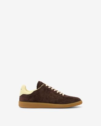 Isabel Marant Baskets Brycy Homme - Homme - Chocolate - Light Yellow - Taille 40 - Isabel Marant
