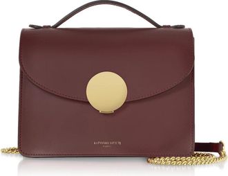 Le Parmentier Handbags - Dames - Schoudertassen - Rood - ONE Size - Leer - Tassen