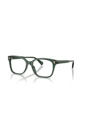 Ralph Lauren 53mm Rectangle optical glasses in Green at Nordstrom