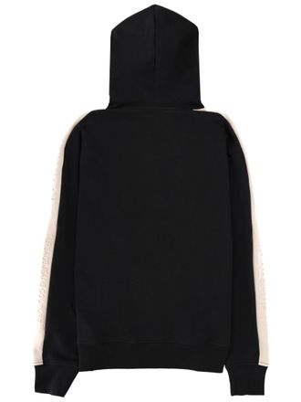 Versace Jeans Couture Logo Cotton Hoodie - Black