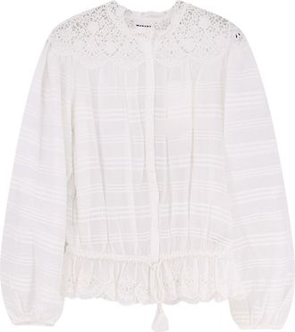 Isabel Marant Polly Organic Cotton Shirt-Donna