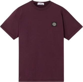 Stone Island Hombre, Camisetas, Rojo, Talla: M