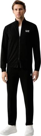 Emporio Armani Trainingspak - Heren - Trainingspakken - Zwart - XL - Katoen - Fitness