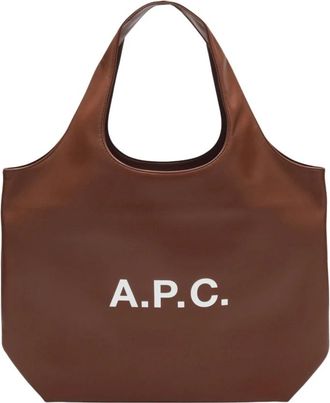 A.P.C. Bolso Tote Ninon - Bags - Mujer - Marr&oacute;n - ONE SIZE