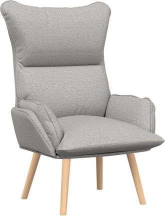 vidaXL Silla Relax Gris nube 69 x 74 x 93 cm tela Vidaxl