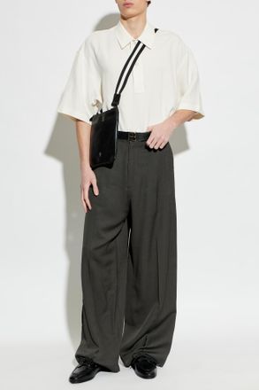 STUDIO NICHOLSON Polo Lemmer, Mens, Cream