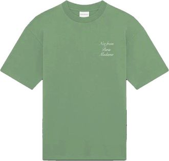 Dr&ocirc;le de Monsieur le T-shirt Slogan Calligraphy