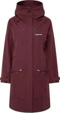 Didriksons 1913 Ilma Parka 8 Mantel f&uuml;r Damen | rot