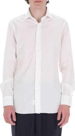 Barba Journey Label Cotton Casual Shirt