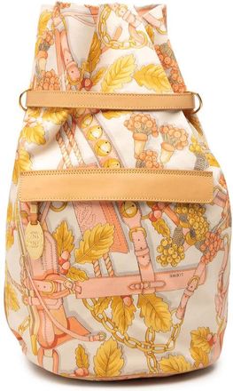 Loewe Pre-owned Loewe Botanical Printed Canvas Backpack Ladies 3KHH1C3Q05Y6ADNM