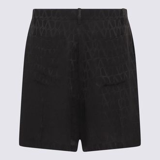 Valentino Mens Shorts Black _se