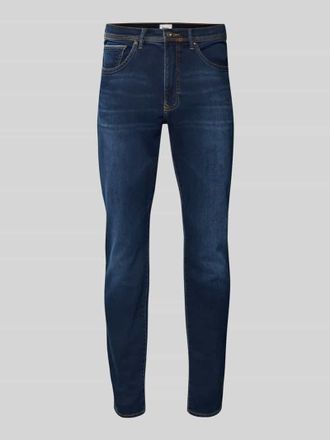 Brax Brax Skinny Fit Jeans mit Lyocell-Anteil Modell Chris in Dunkelblau Melange, Größe 31/32