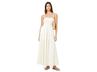 L*Space Mallorca Dress Womens Dress Cream : SM, Cotton