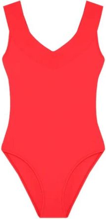 Pain De Sucre Soya Groseille One-piece - Dames - Badpakken - Rood - XL - Badmode