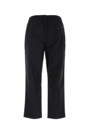 New Balance Mens Black Stretch Cotton Blend Pant Pantaloni