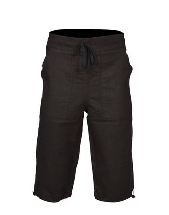 santa lucia Sterling Sports Mens 3/4 Length Cotton Shorts Casual Pants Summer Holiday Beach Bottoms M L XL XXL Tracksuit Bottoms Gym Jogging Short (Large, Black)