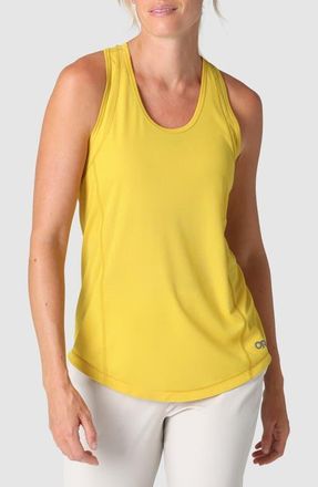 Outdoor Research Echo Performance Tank in Yellow-Poplar at Nordstrom, Size Xx-Small