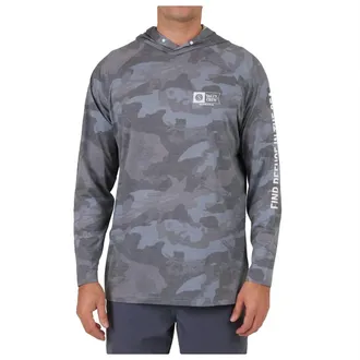 Salty Crew Mens Mariner Hoodie In Black Camo