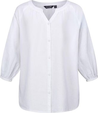 Regatta Natuna Lightweight Shirt in White at Nordstrom, Size 16