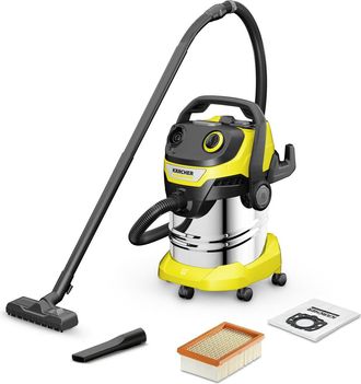Karcher Aspirador Seco H&uacute;medo Wd5s 25/5/22 1100w 25 Lt