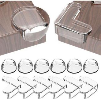 OEM Protectores De Esquinas Para Beb&eacute;s - Jinfgerne - 30 Piezas, 2 Formas Transparentes Para Asegurar Los Bordes De Mesas Y Muebles, Protecci&oacute;n &Oacute;ptima Cont