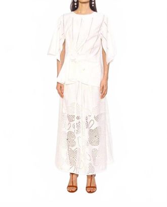 Love Birds Aurelia Relaxed Pants In Ivory