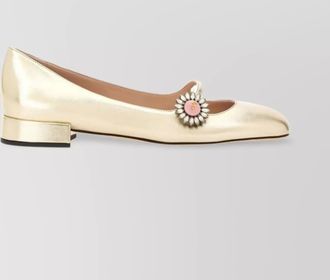 Valentino Garavani leather mary jane ballerina shoes