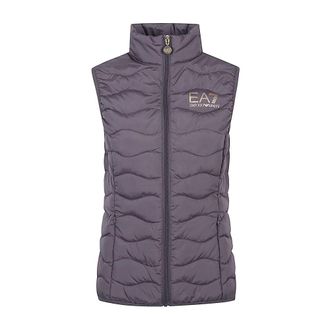 Emporio Armani Emporio Armani Ea7, Dames, Jassen, Grijs, Maat: 2XL Poliester