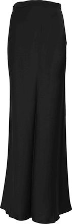 Max Mara Flowing Rimini Skirt In Viscose Satin