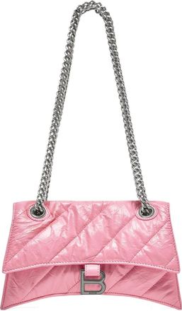 Balenciaga (WMNS) Balenciaga Crush Small Chain Bag Quilted Pink 716351210J05812